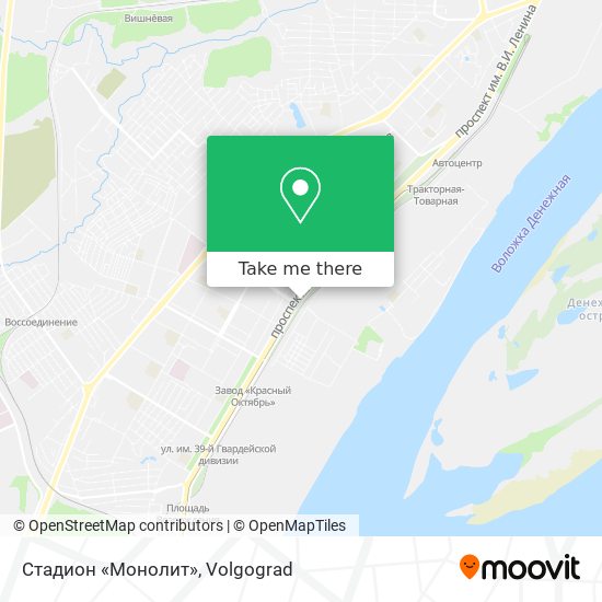 Стадион «Монолит» map