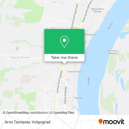 Агзс Газпром map