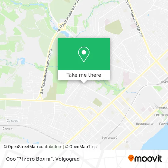 Ооо ""Чисто Волга"" map