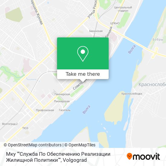 Мку ""Служба По Обеспечению Реализации Жилищной Политики"" map