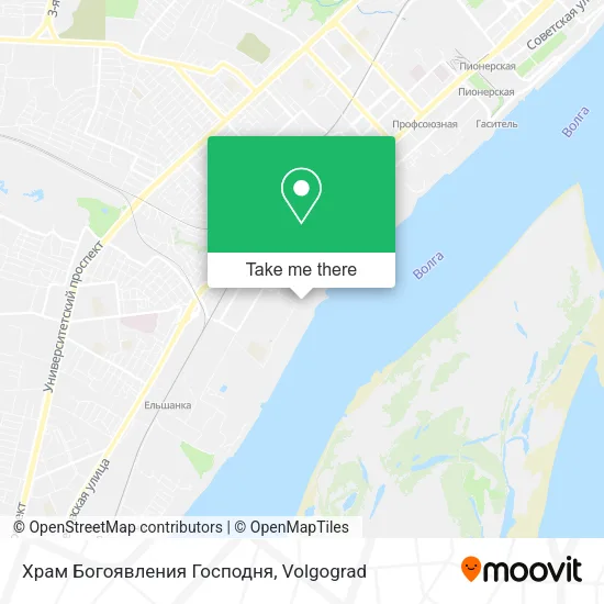 Храм Богоявления Господня map