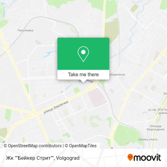 Жк ""Бейкер Стрит"" map