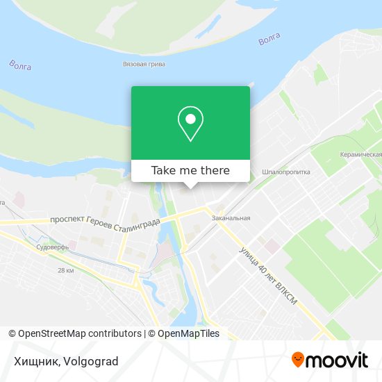Хищник map