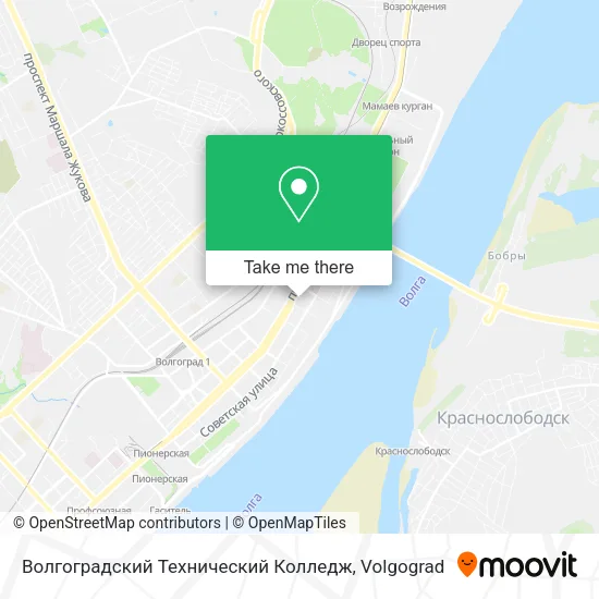 Волгоградский Технический Колледж map