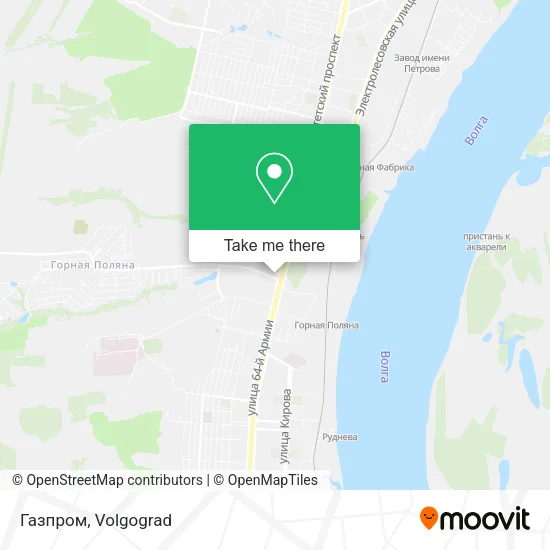 Газпром map