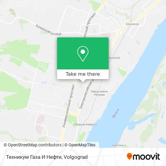 Техникум Газа И Нефти map