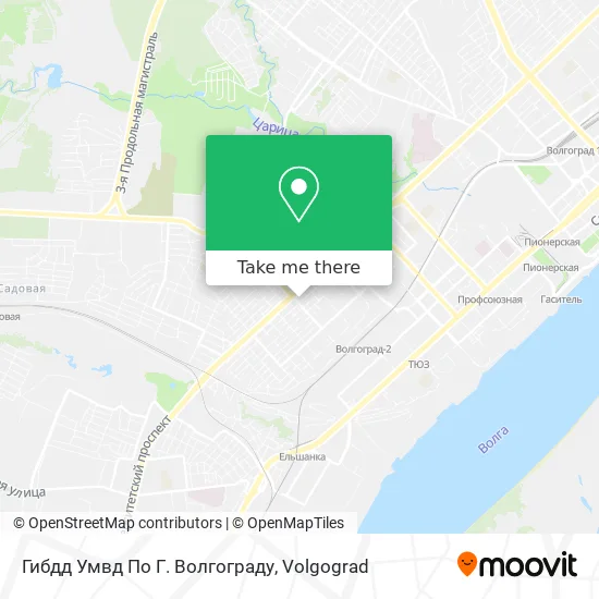 Гибдд Умвд По Г. Волгограду map