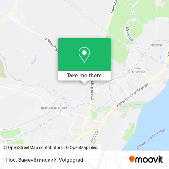 Пос. Замечётинский map