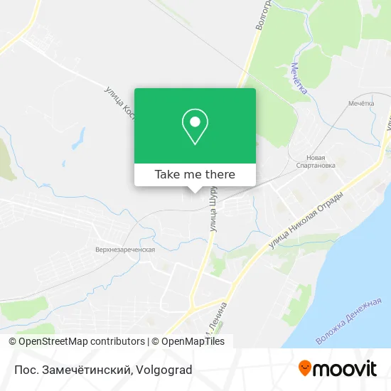 Пос. Замечётинский map