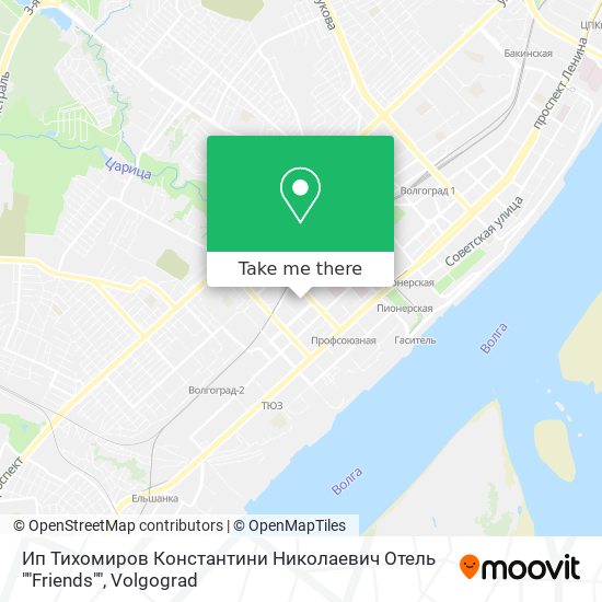 Ип Тихомиров Константини Николаевич  Отель ""Friends"" map