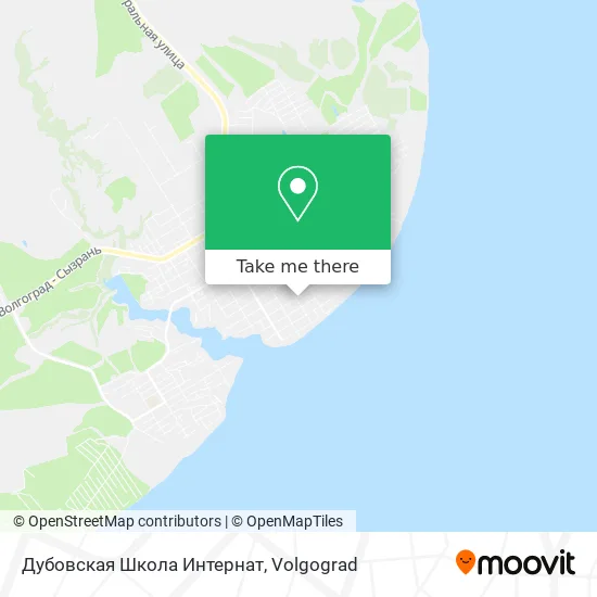 Дубовская Школа Интернат map