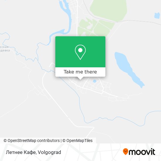 Летнее Кафе map