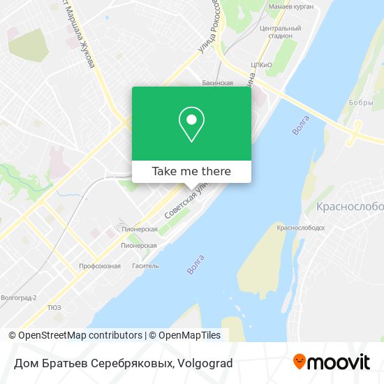 Дом Братьев Серебряковых map