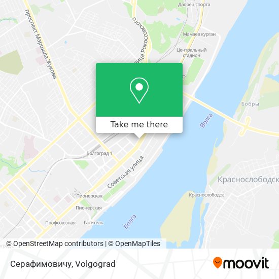 Серафимовичу map