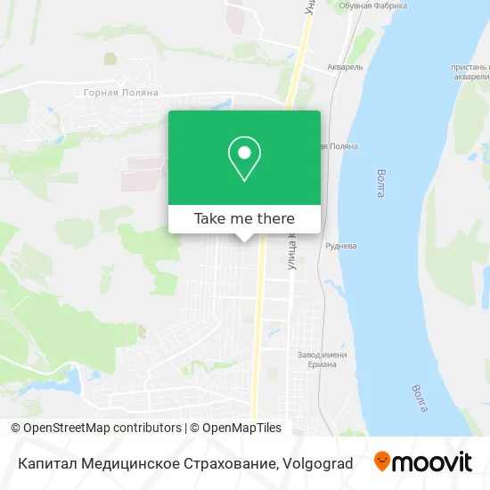 Капитал Медицинское Страхование map