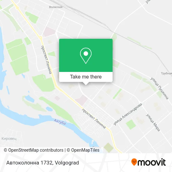 Автоколонна 1732 map