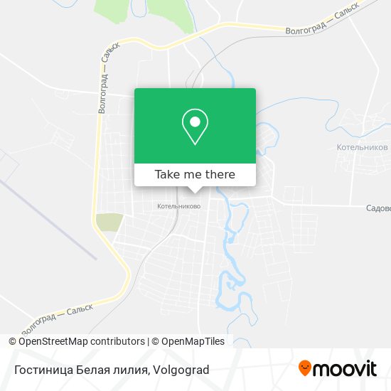 Гостиница Белая лилия map