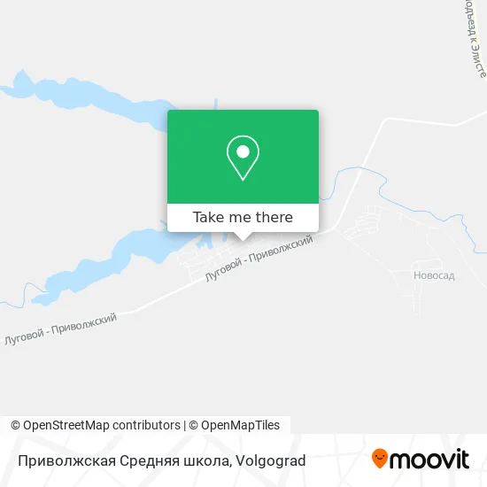 Приволжская Средняя школа map