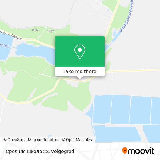 Средняя школа 22 map