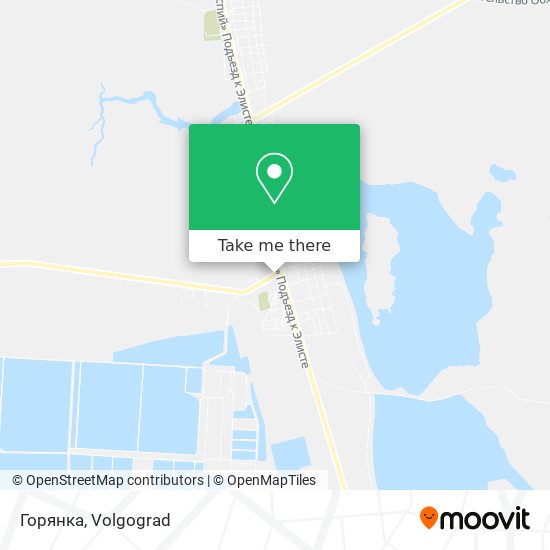 Горянка map