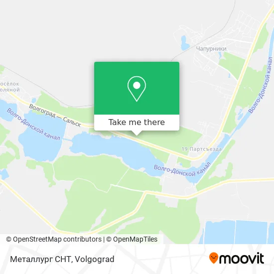 Металлург СНТ map