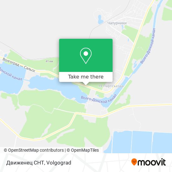 Движенец СНТ map