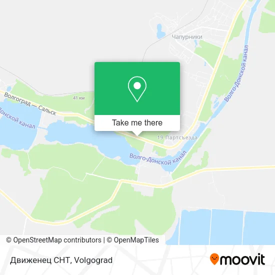 Движенец СНТ map