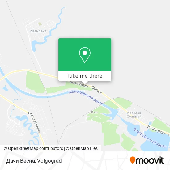 Дачи Весна map