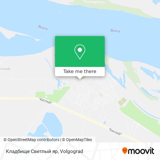 Кладбище Светлый яр map