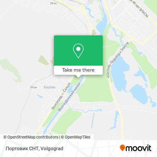 Портовик СНТ map