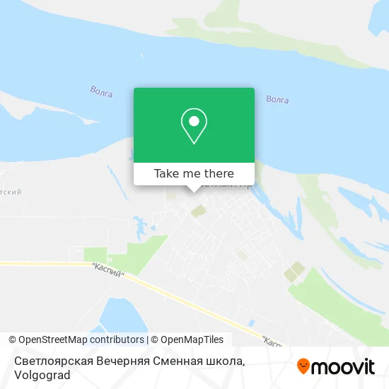 Светлоярская Вечерняя Сменная школа map