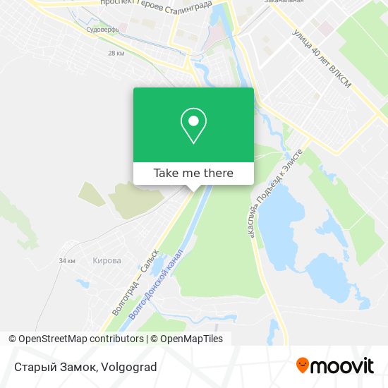 Старый Замок map