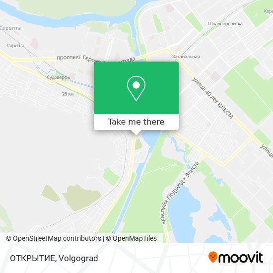 ОТКРЫТИЕ map