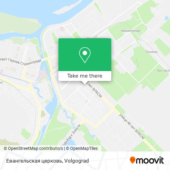 Евангельская церковь map