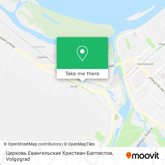 Церковь Евангельских Христиан-Баптистов map