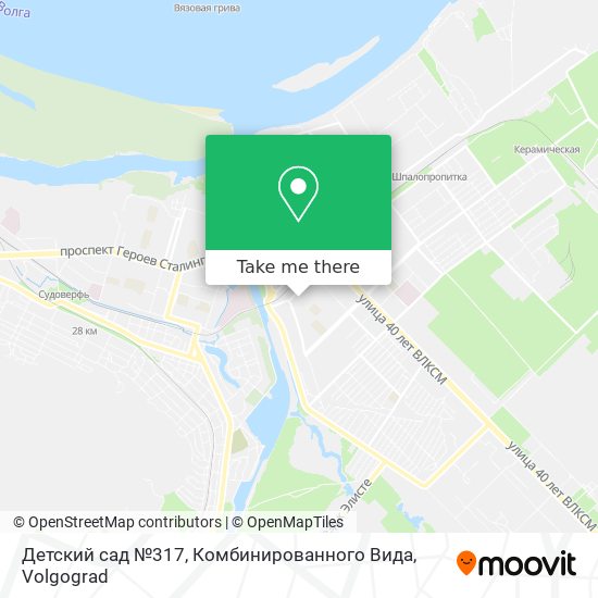 Детский сад №317, Комбинированного Вида map