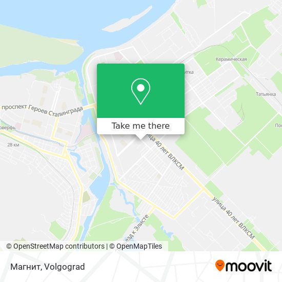 Магнит map