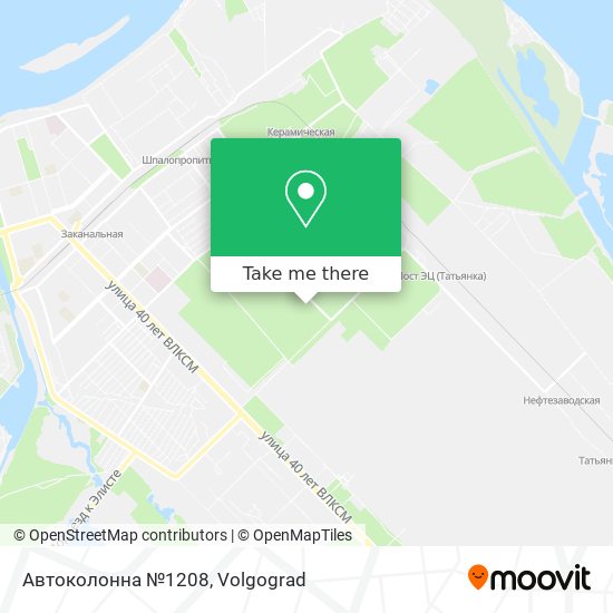 Автоколонна №1208 map