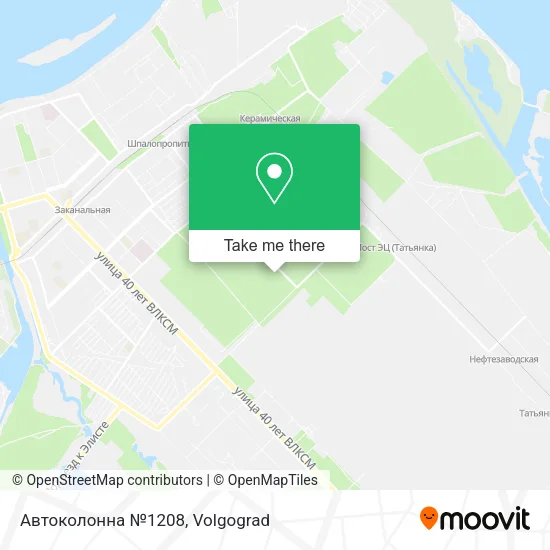 Автоколонна №1208 map