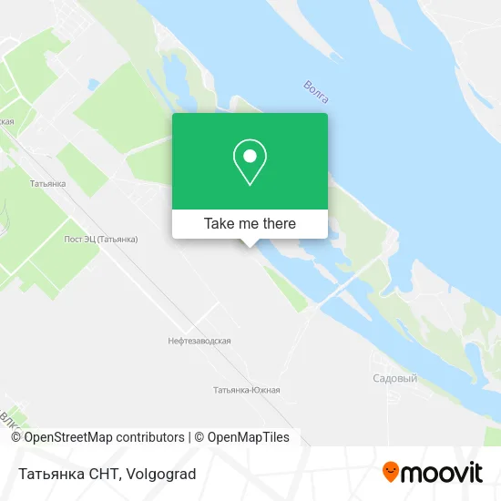 Татьянка СНТ map