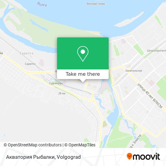 Акватория Рыбалки map