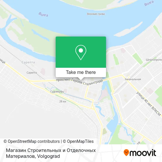Магазин Строительных и Отделочных Материалов map