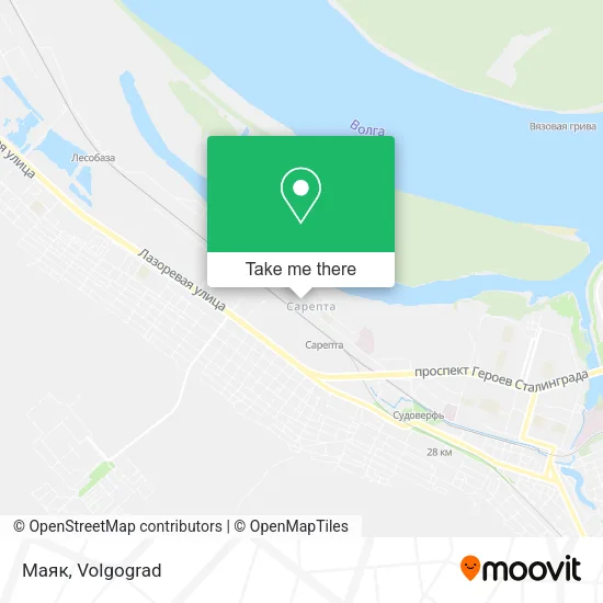 Маяк map