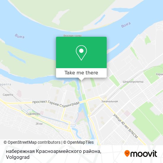 набережная Красноармейского района map