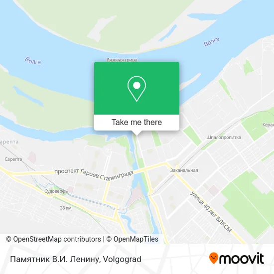 Памятник В.И. Ленину map
