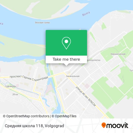 Средняя школа 118 map