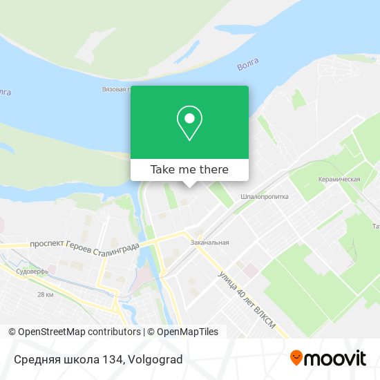 Средняя школа 134 map