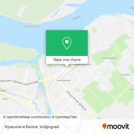 Красное и Белое map