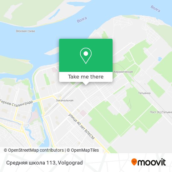 Средняя школа 113 map
