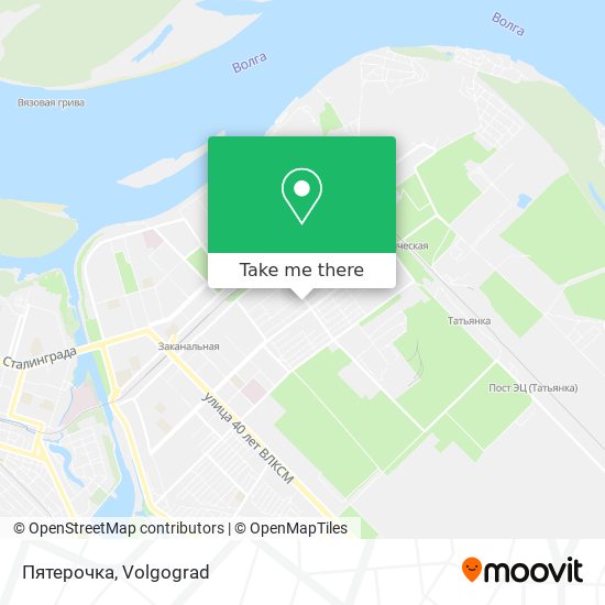 Пятерочка map